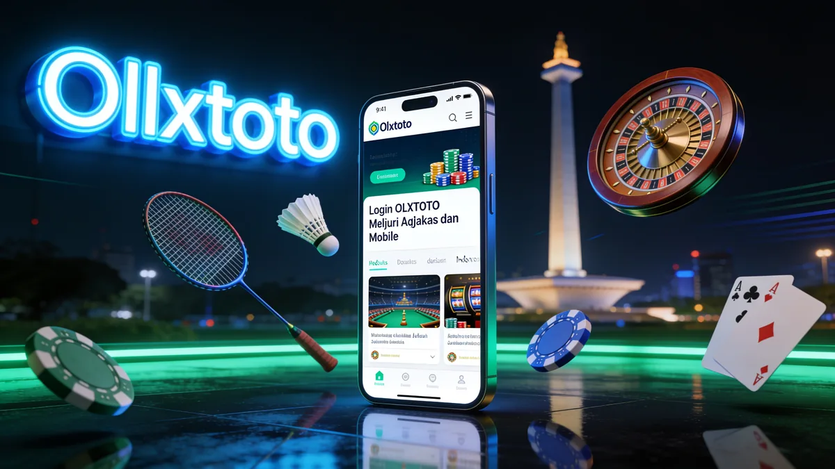 Login OLXTOTO Melalui Aplikasi dan Mobile untuk pemain di Indonesia